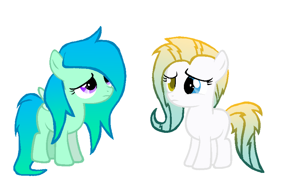 Trading Manes -Puddleheart and Jitterbug-