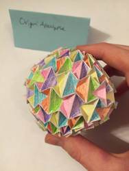 Origami Dragon Egg