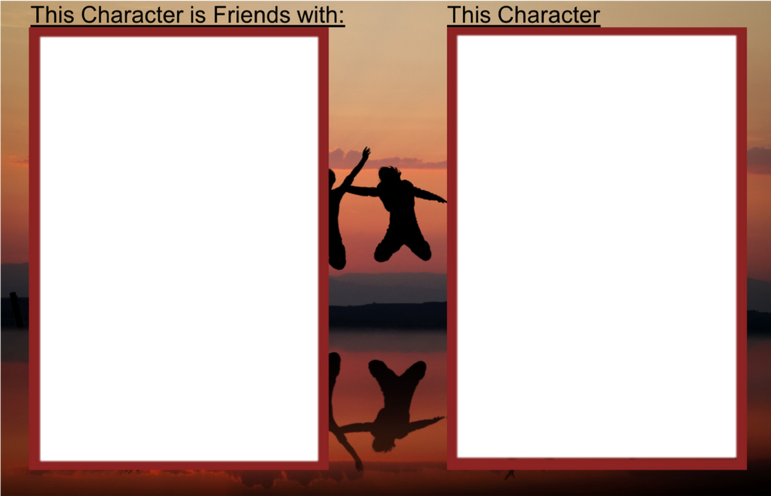 Friendship Template by Evermore64 on DeviantArt