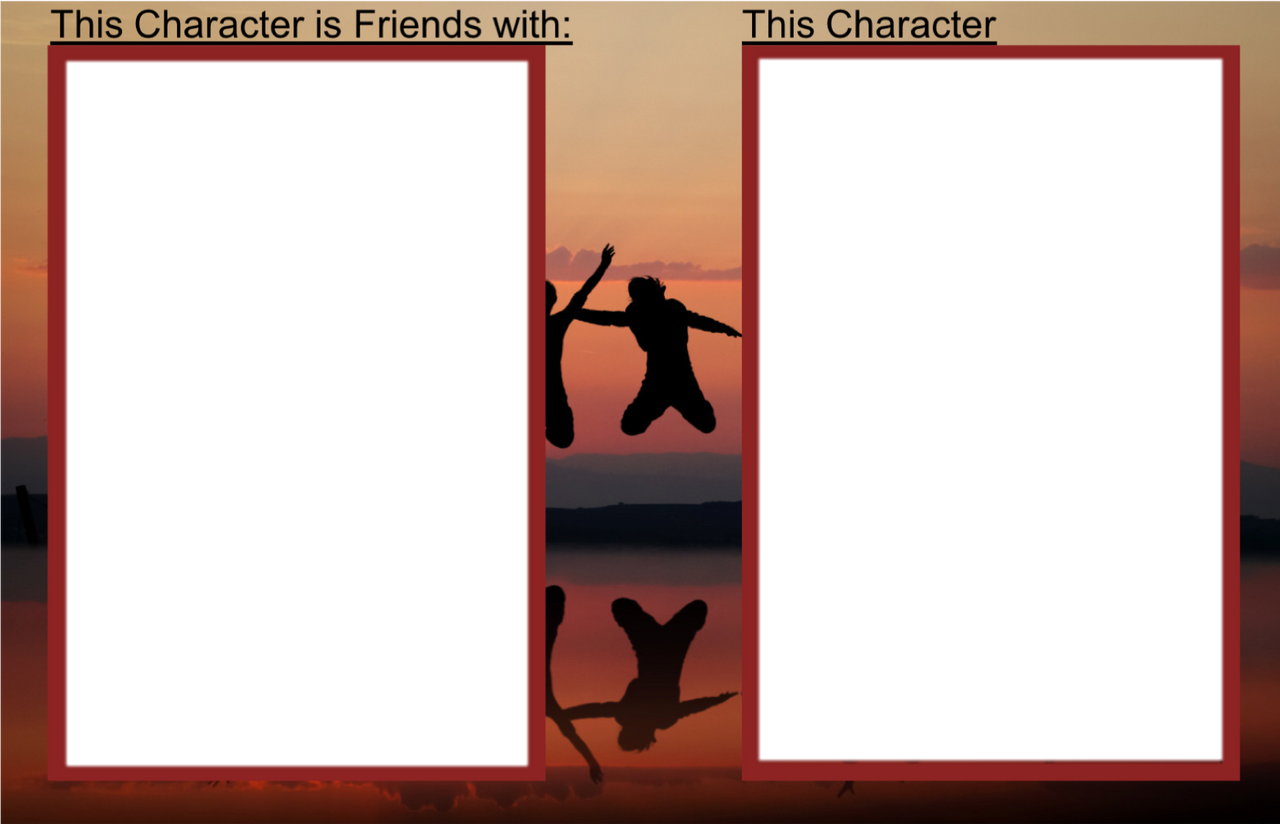 Friendship Template by Evermore64 on DeviantArt