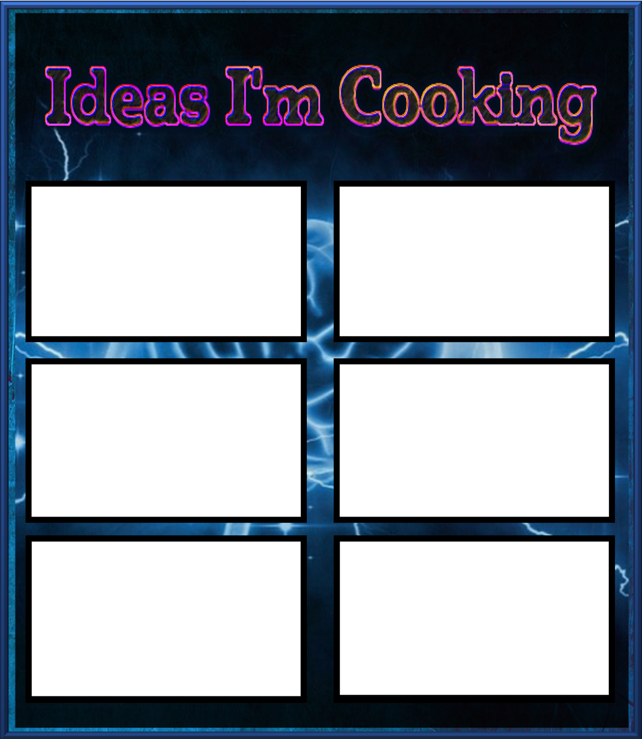 Ideas Template by Evermore64 on DeviantArt