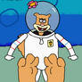 Sandy Cheeks' Feet Tease