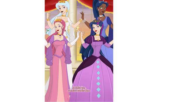 The Four Princesses of equestria