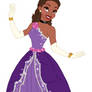 Tiana's masquerade dress