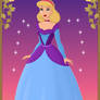 Cinderella's springtime dress