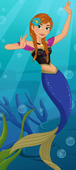 Disney Princess Mermaid Anna