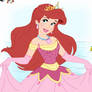 Ariel's beautiful gown