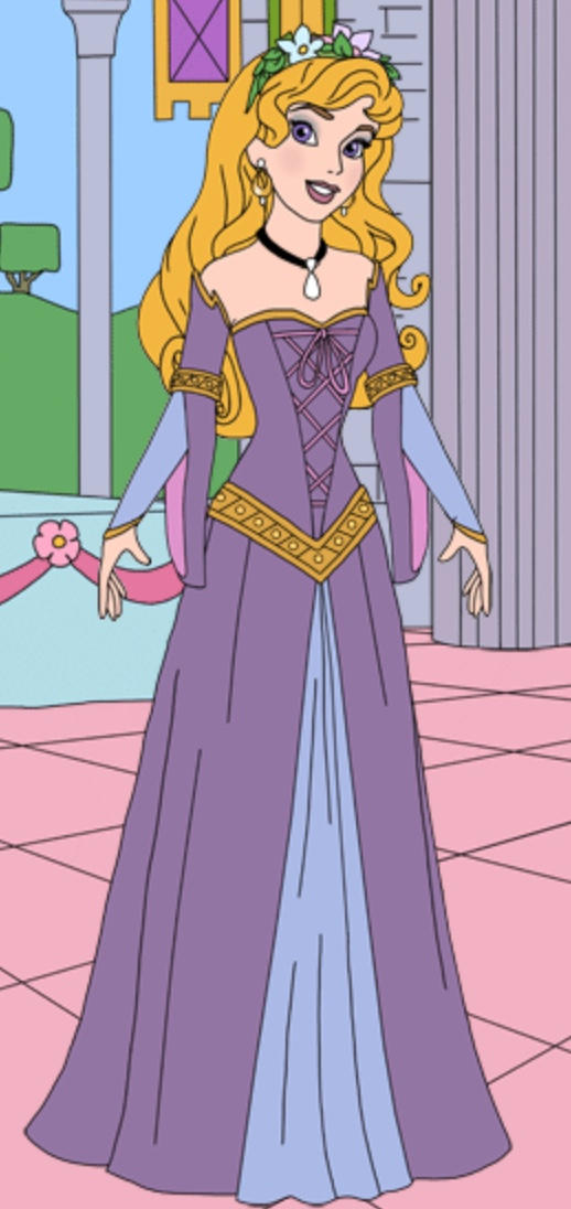 Auroras Springtime Dress by Glittertiara on DeviantArt