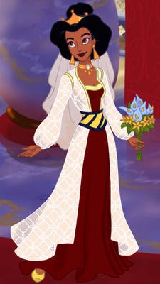 Princess Kari's Wedding Gown