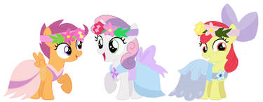 The three flower fillies 04