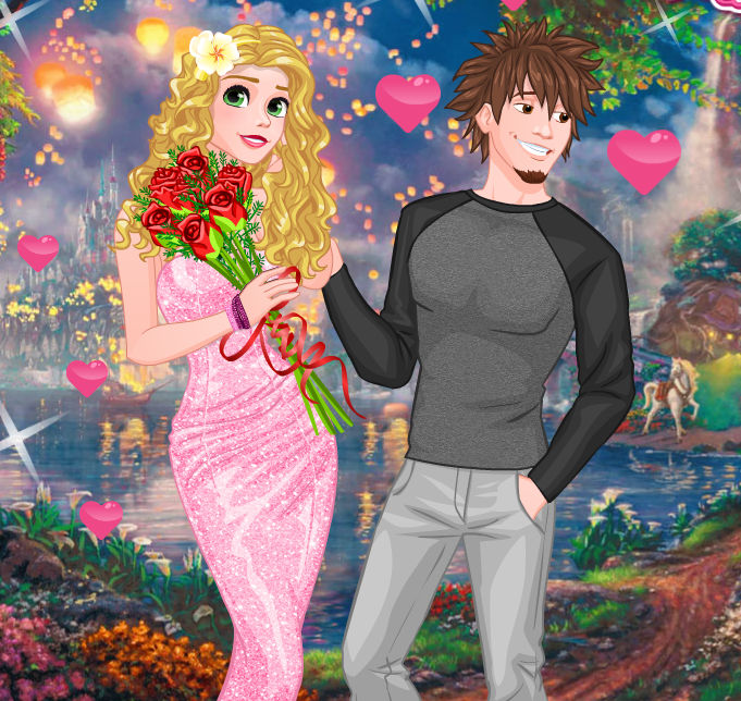 Disney Couple Princess Fabulous Date by Glittertiara on DeviantArt