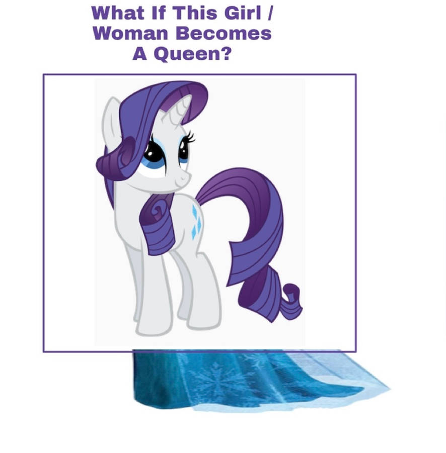 What if Rarity became a Queen? by Glittertiara on DeviantArt