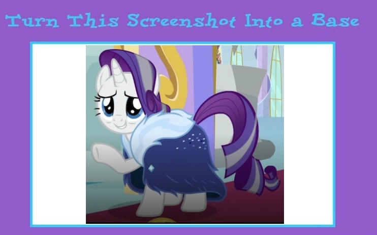 turn Future Rarity into a base by Glittertiara on DeviantArt