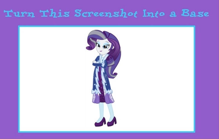 turn Eqg Future Rarity into a base by Glittertiara on DeviantArt