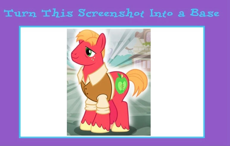 turn Future Big Mac into a base by Glittertiara on DeviantArt