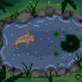 pond pixel-art