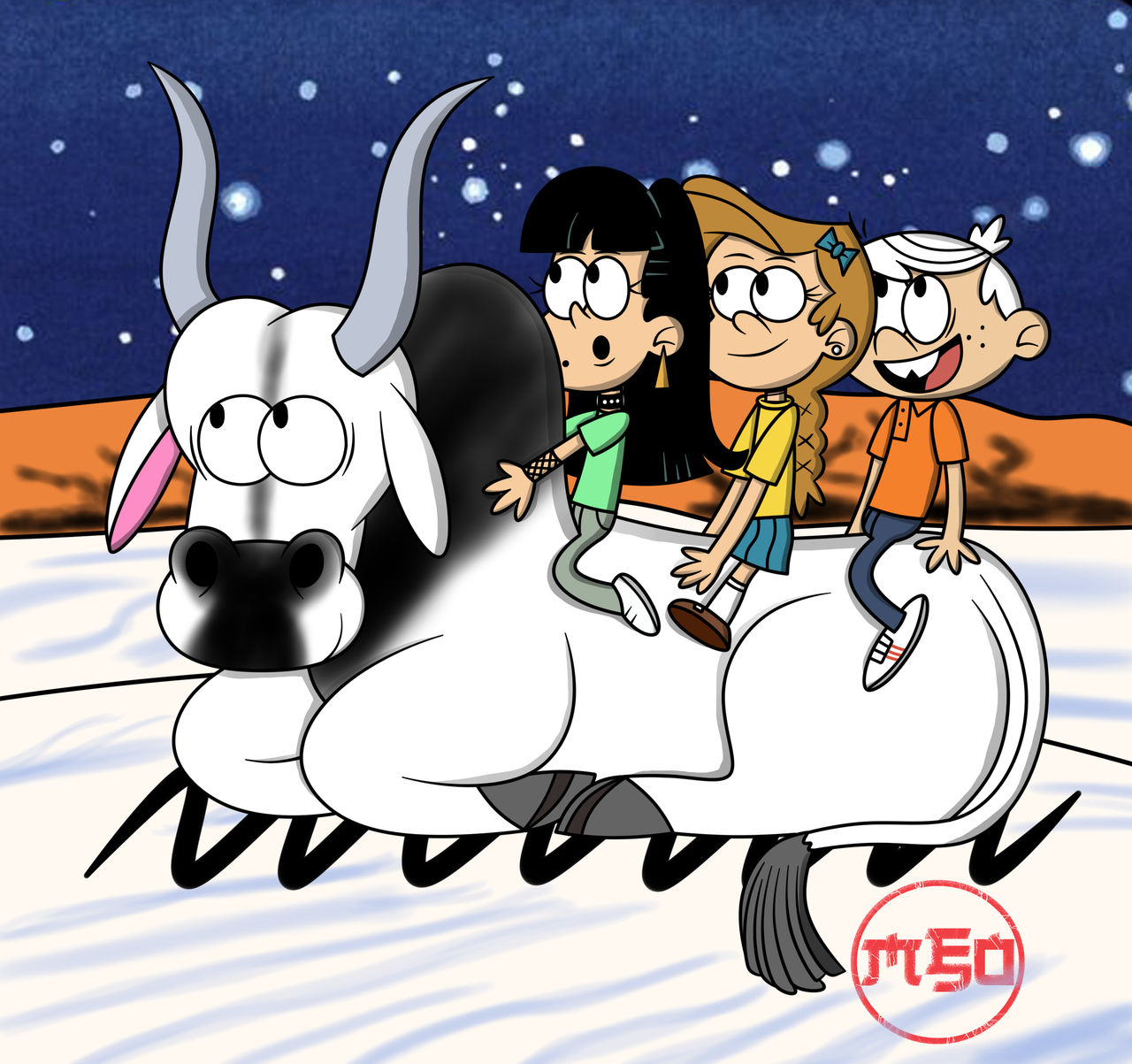 Bull Riding Deviantart (Commission) Bulls and Deserts by MonsterFan50 on DeviantArt