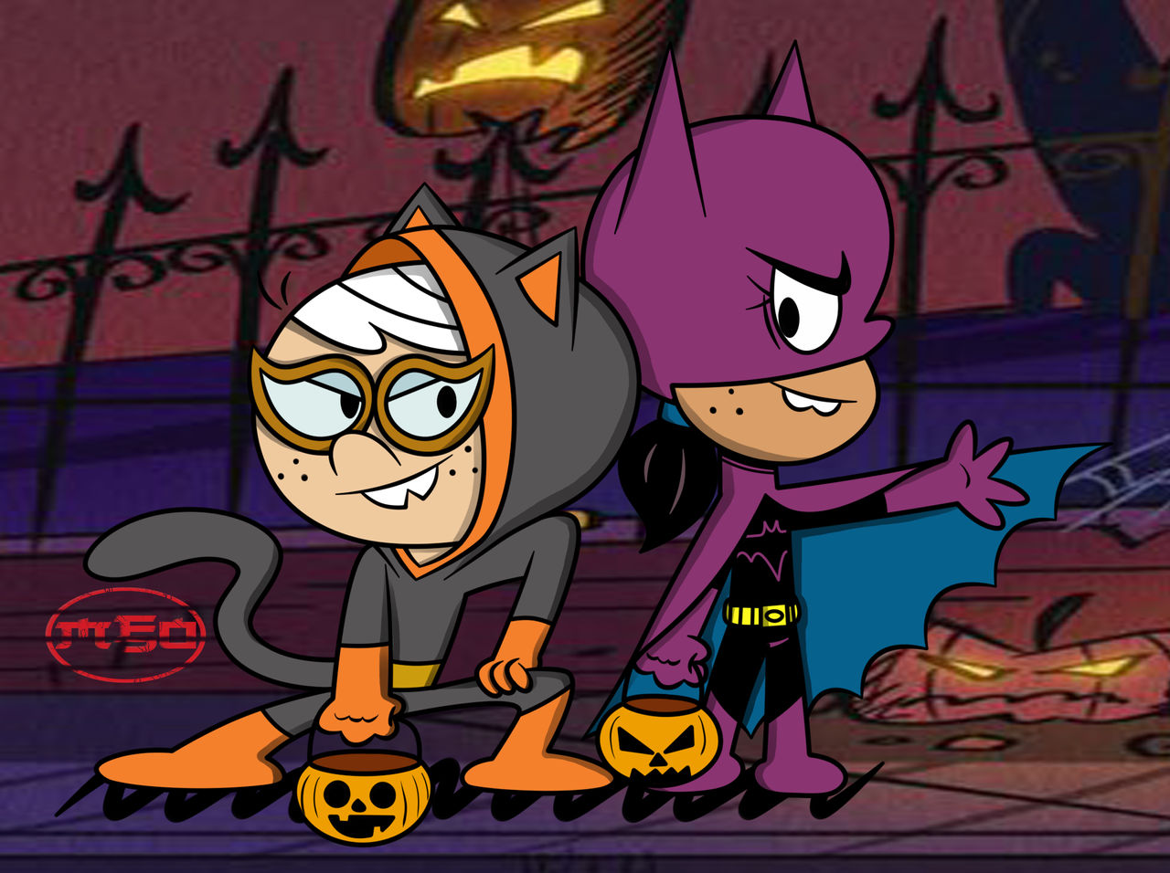 Batcat (Commission) Ronniecoln x Batcat (Brulina) by MonsterFan50 on DeviantArt