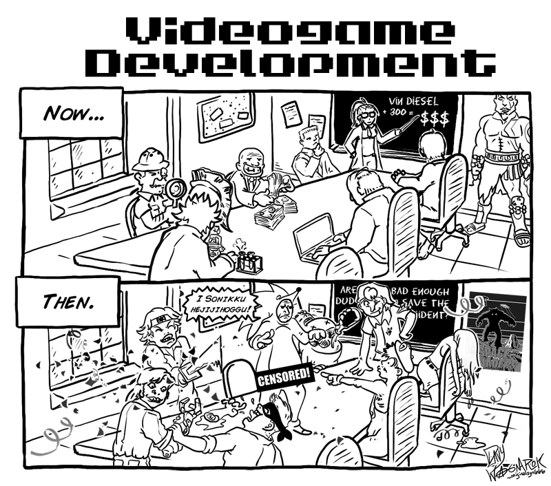 Videogame Development - Now and Then