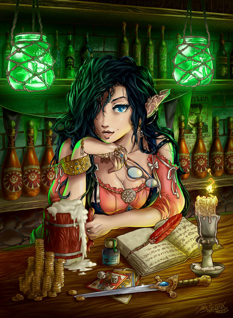 Elfin Barkeeper