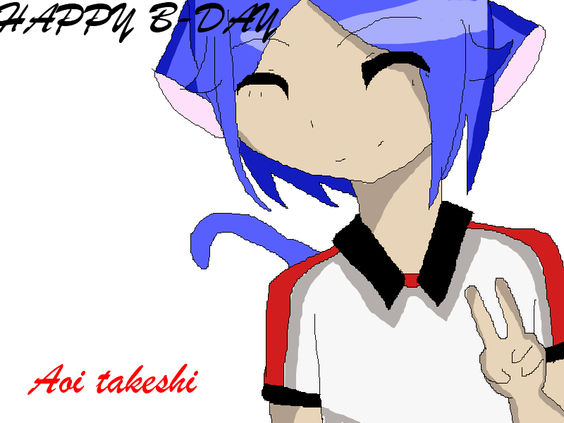 HAPPY B-DAY AOI