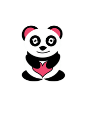 motif tee shirt Panda