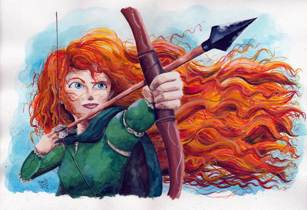Brave Merida Hand Merida - Brave by RogerioBasile on DeviantArt