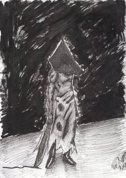 Pyramid Head Inked