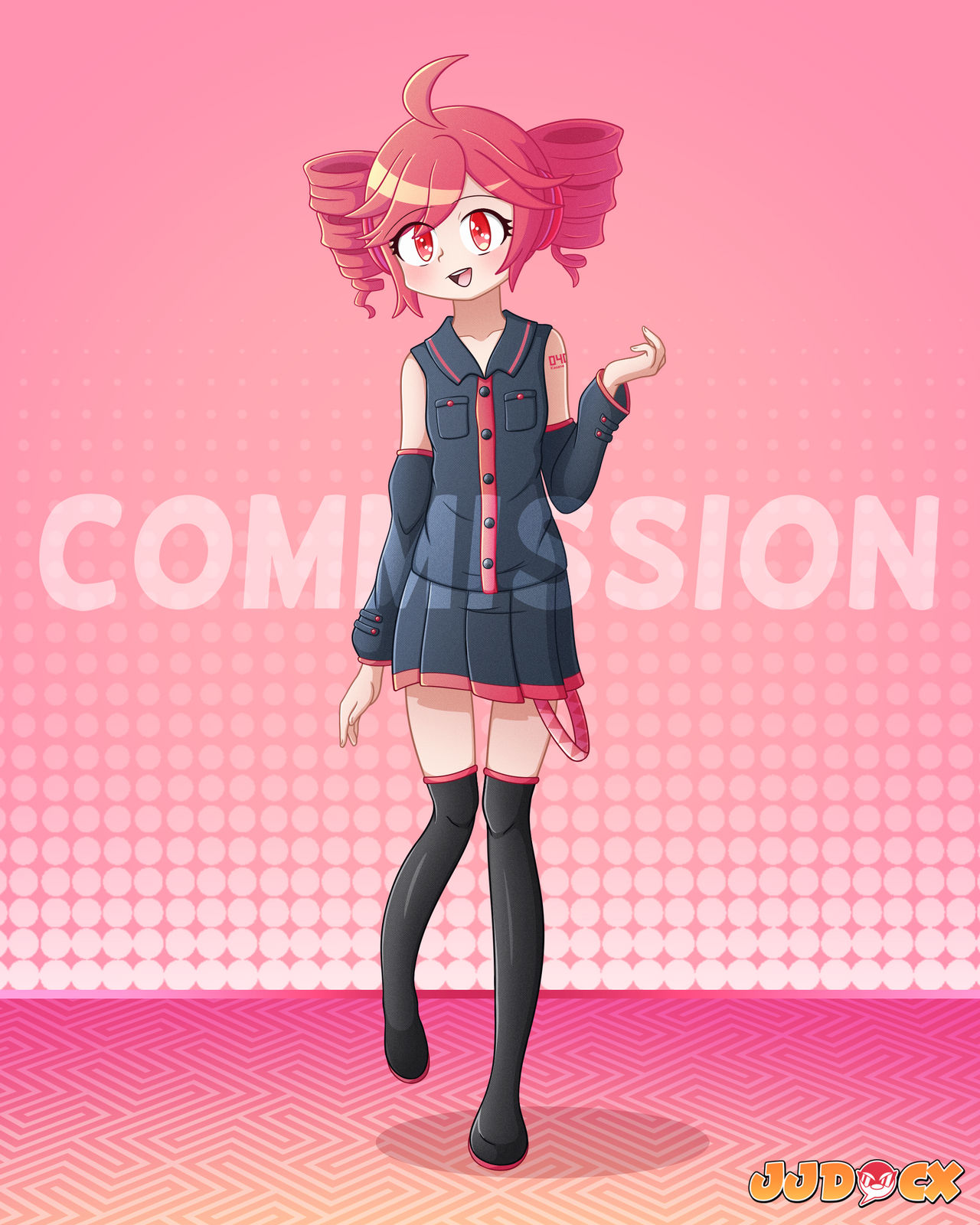 Msj Teto Kasane Teto Commission by JJ-PSD on DeviantArt