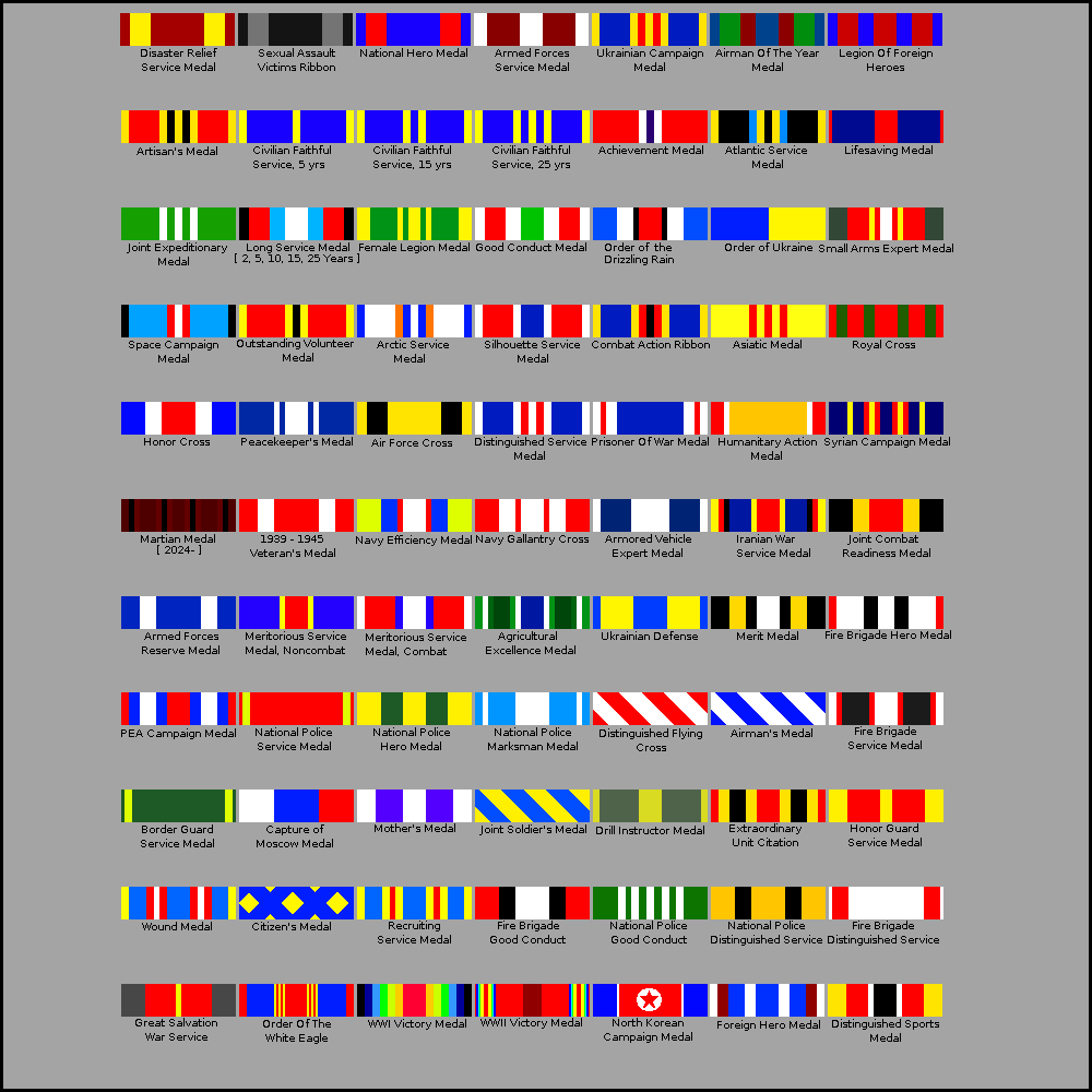 Outdated Medals Of Ukraine Outdated By Grand Lobster King On