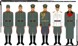 Wehrmacht Heer General Uniforms