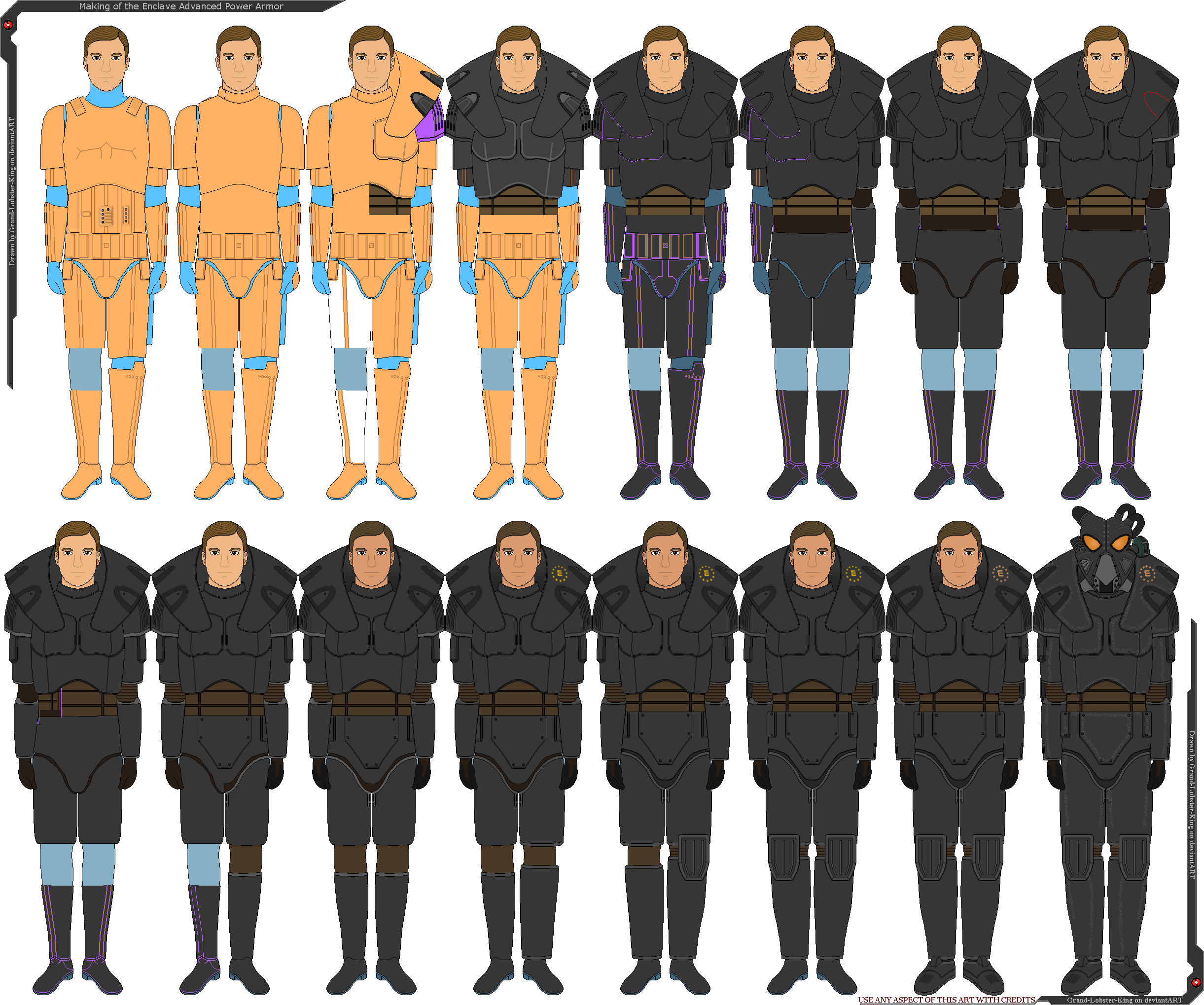 Fallout Enclave Power Armor/Officer Uniform By, 48% OFF