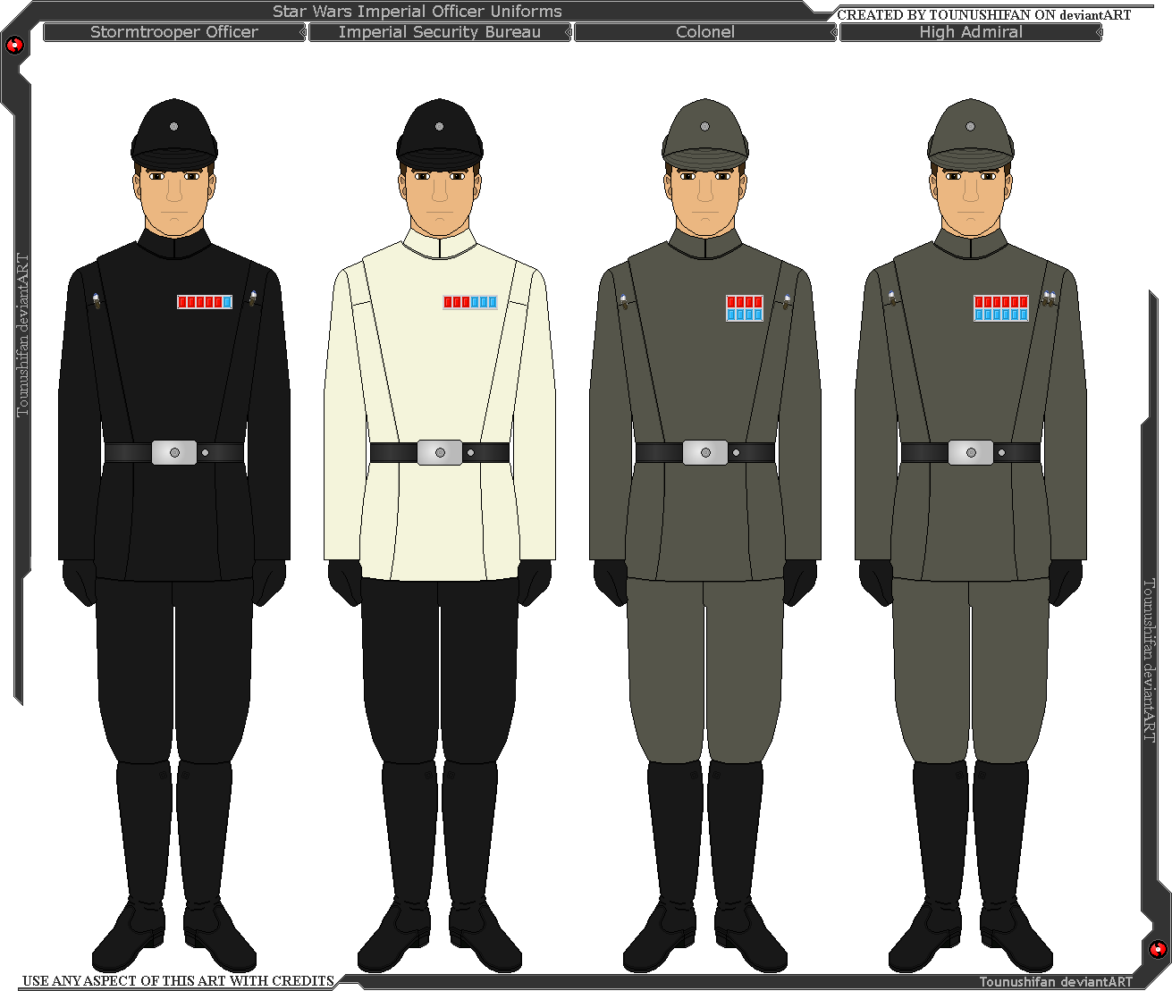 Star Wars - Imperial Officer Uniforms