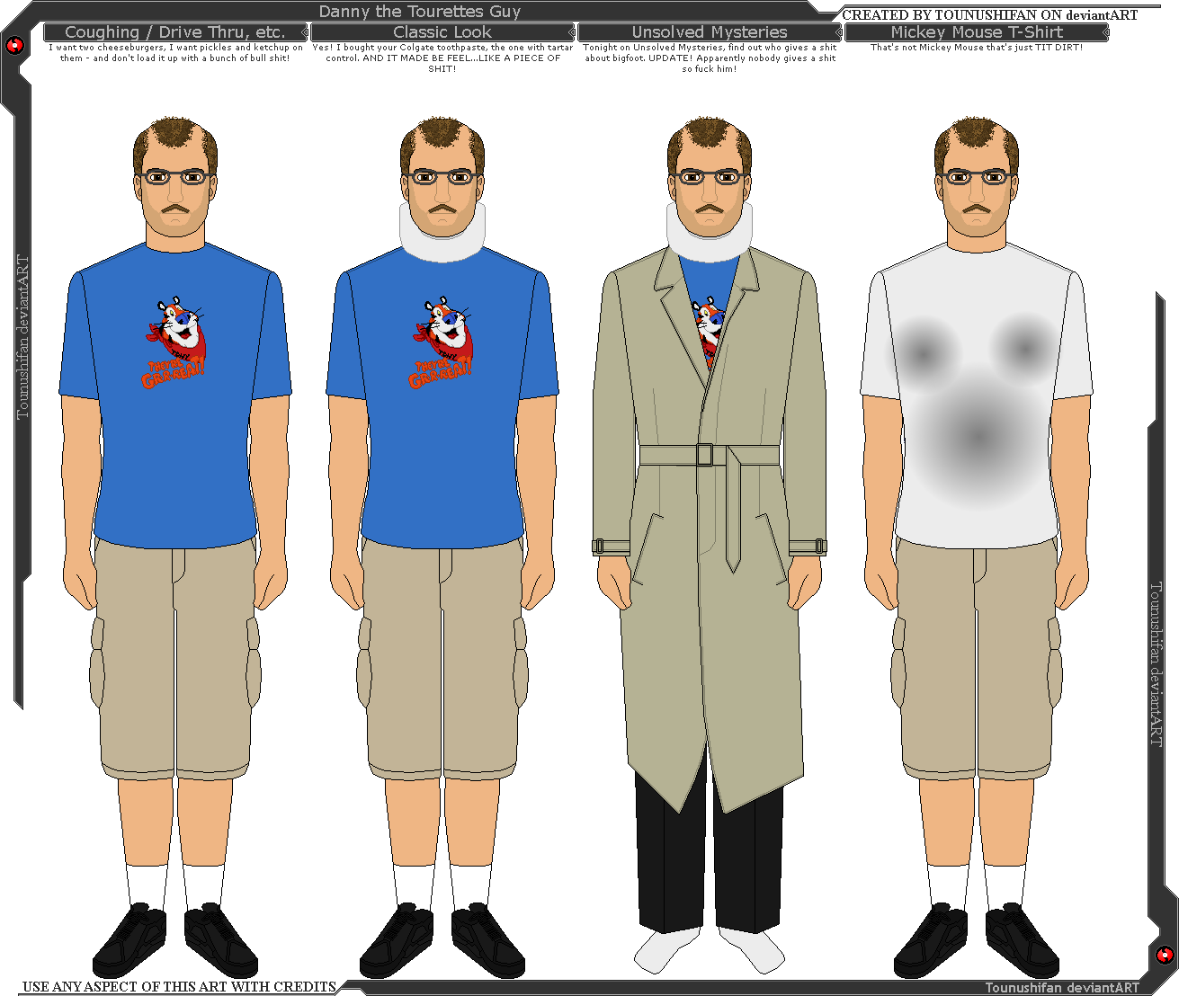 3 Guys With Tourettes On A Holiday The Tourettes Guy by Grand-Lobster-King on DeviantArt