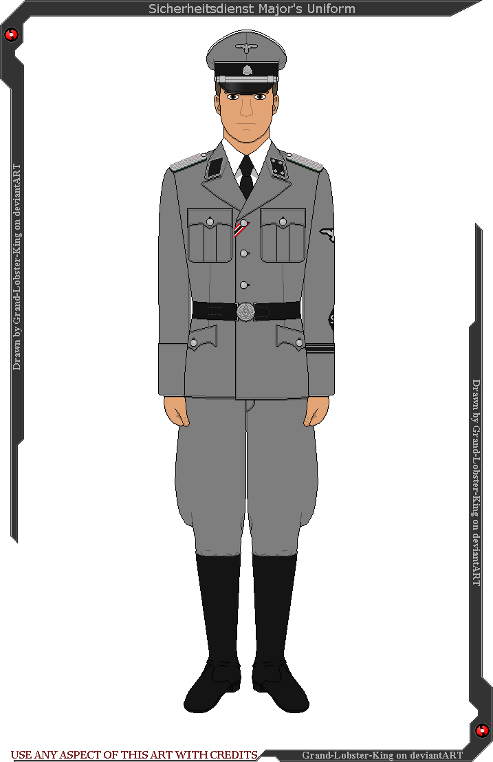 Sicherheitsdienst Officer Uniform