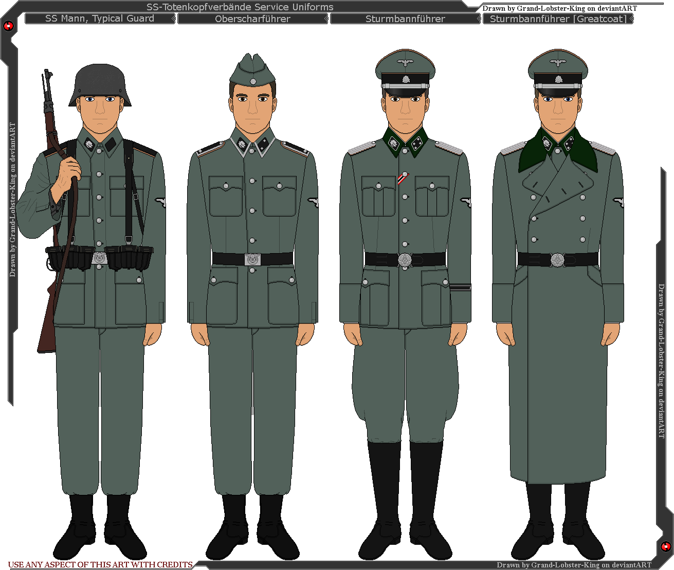 SS-Totenkopfverbande Uniforms