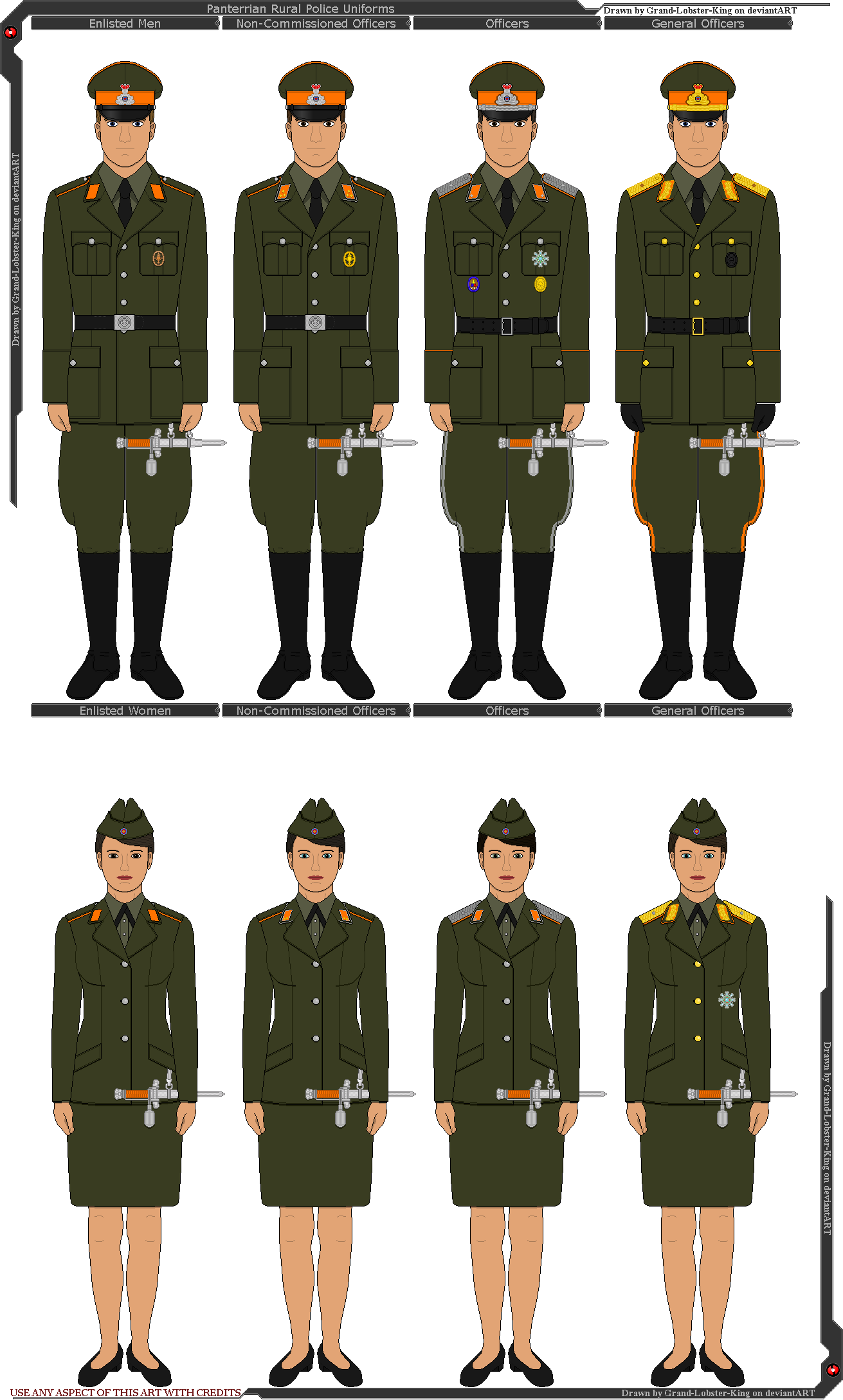 Panterria - Rural Police Uniforms