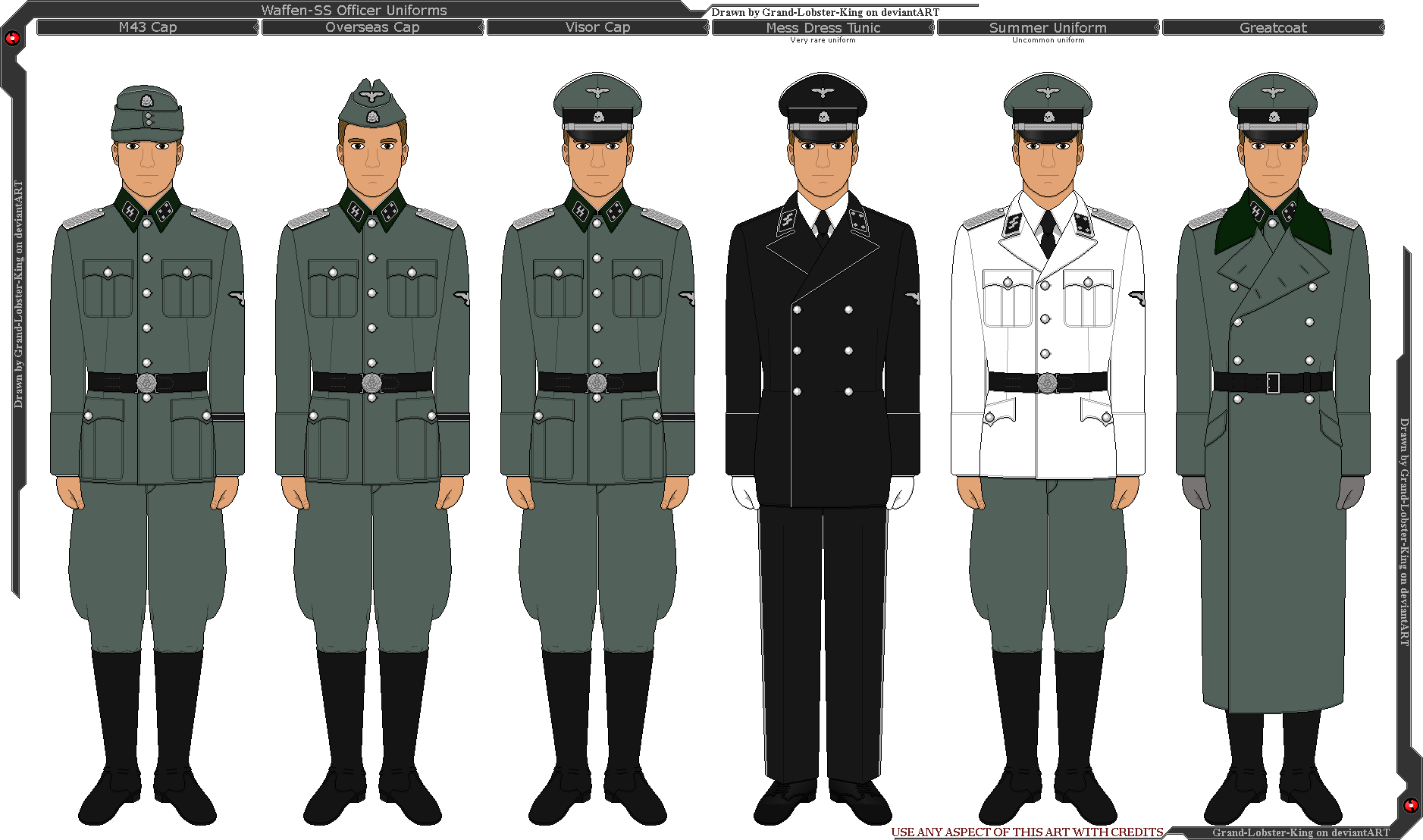 Ss Initals Waffen Ss Officer Uniform German Nazi Officer Uniform Hi Res Stock