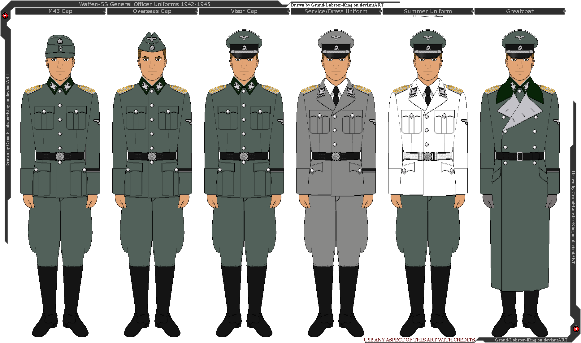 Waffen Ss Officer Uniforms Allgemeine SS Officer Uniforms By