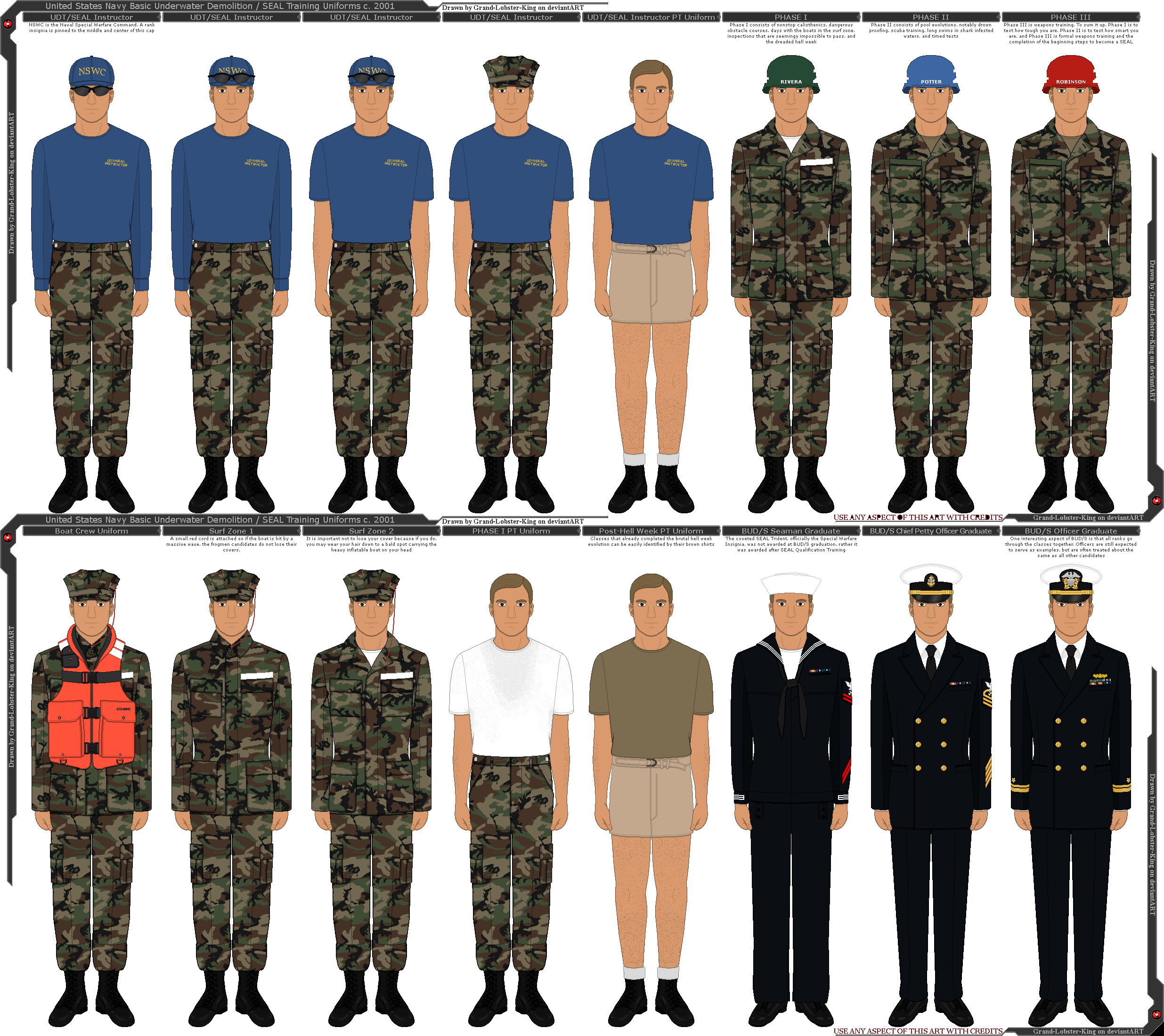 United States - Navy SEAL BUD/S Training Uniforms by Grand-Lobster-King on DeviantArt United States - Navy SEAL BUD/S Training Uniforms by Grand-Lobster-King on DeviantArt
