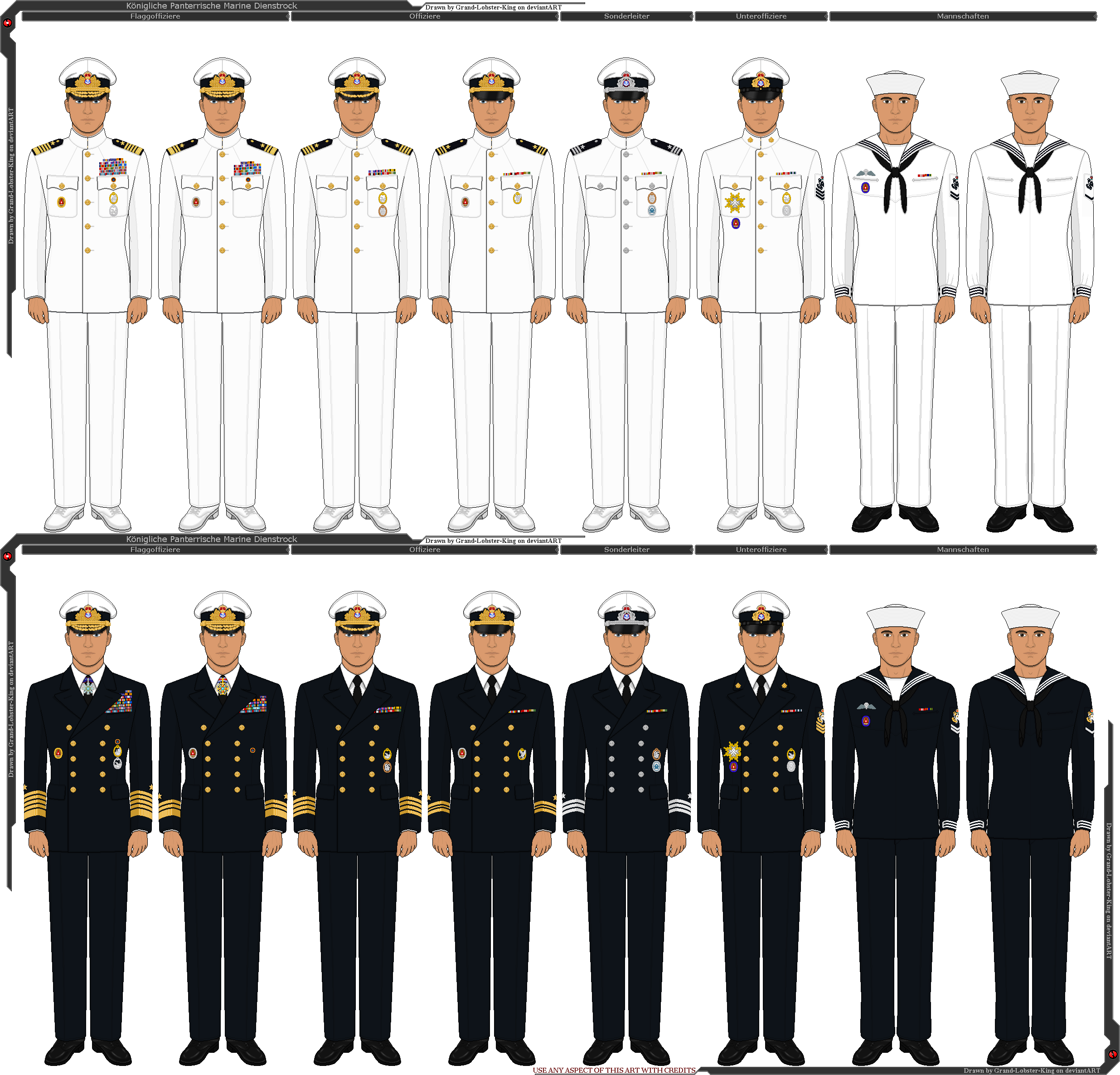 Royal Navy Enlisted Uniforms