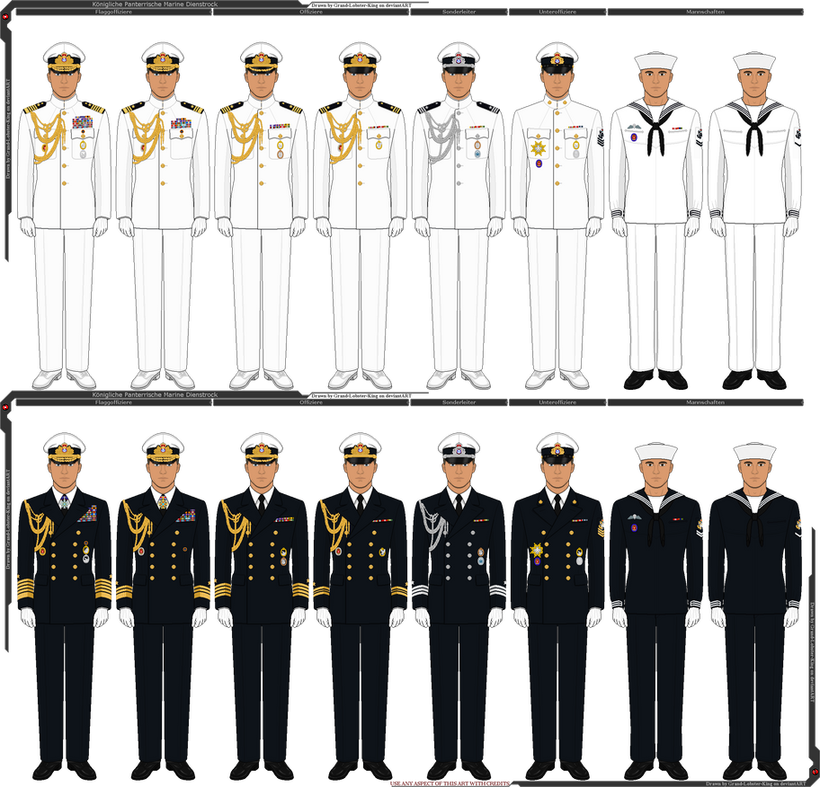 Panterria - Royal Navy Service Dress Uniforms by Grand-Lobster-King on ...