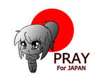 Pray for Japan by Kokoro-Tokoro