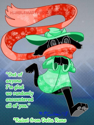 Delta Rune Ralsei Edit Ralsei from Delta Rune by HumbleMarty on DeviantArt