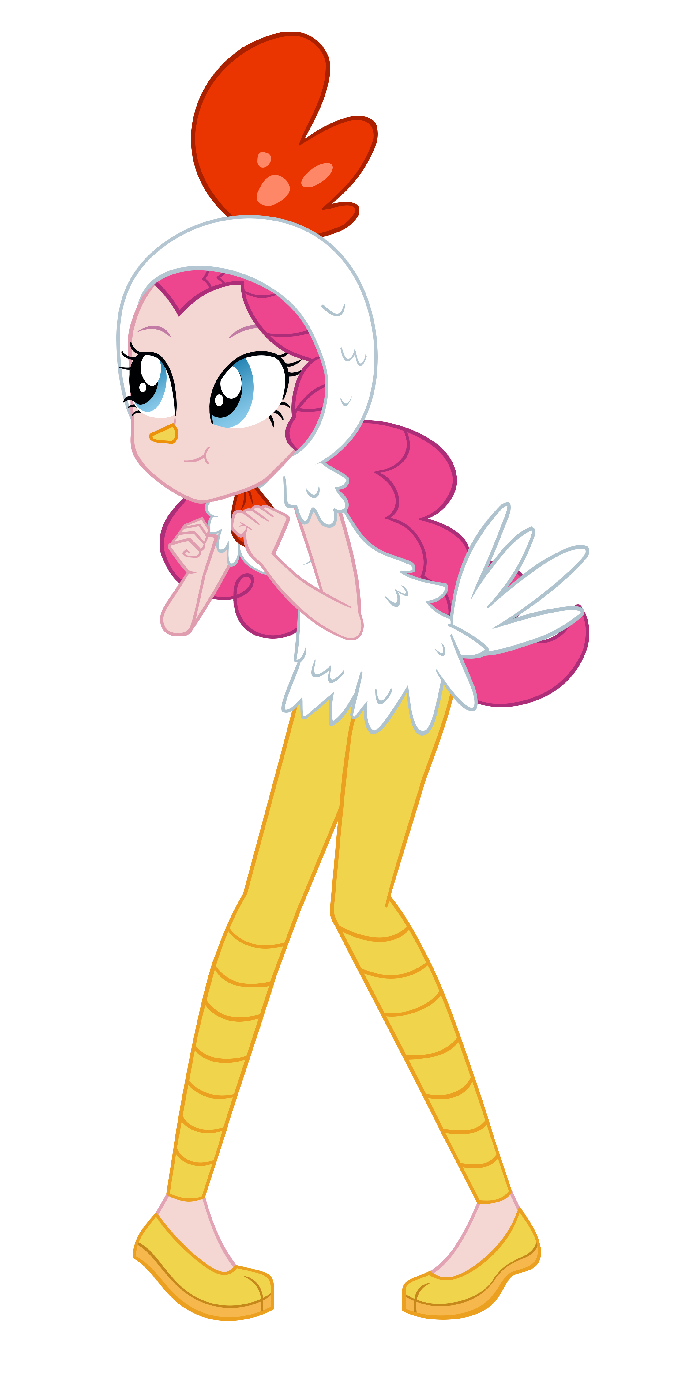 Equestria Girls - Pinkie Chicken Pie Vector