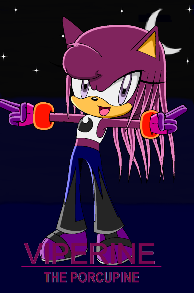 Verpine Character Viperine the Porcupine by Shadowy-Viper on DeviantArt