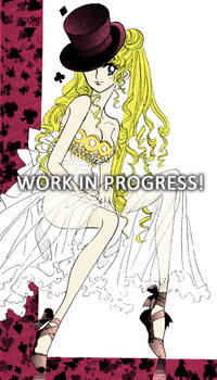 WIP- Sailor Moon colouring