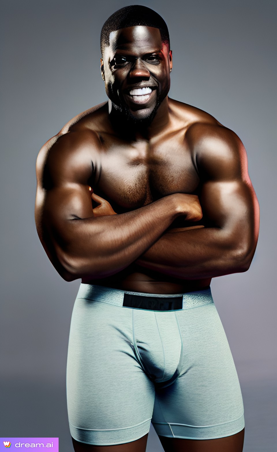 Kevin Hart is jacked by JakieBoy2098 on DeviantArt