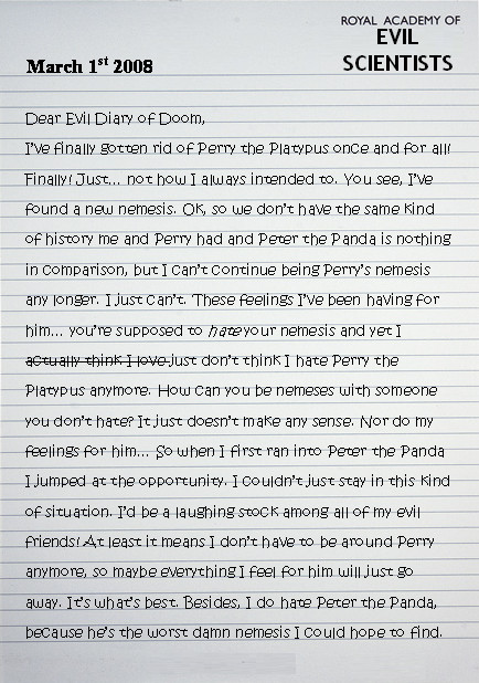 A Diary From Doofenshmirtz