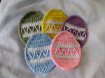 Easter Egg Coasters by Alicia1018